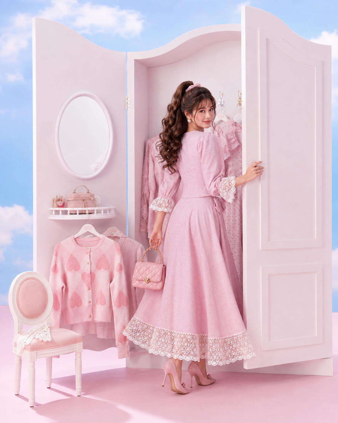 Dollhouse Blush Pink