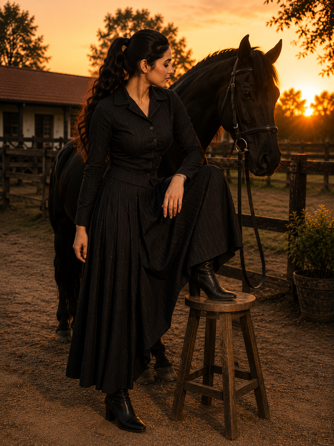 Equestrian Rose