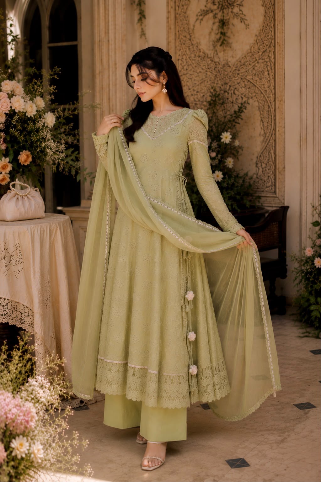Pistachio Bloom 3pc