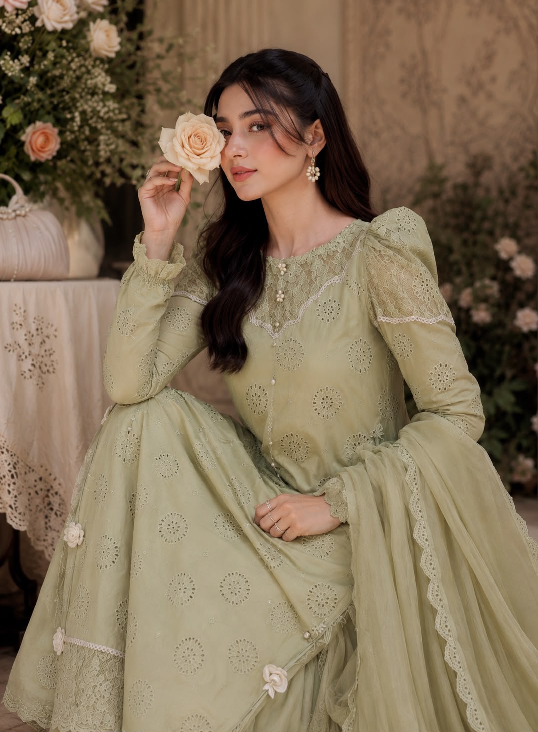 Pistachio Bloom 3pc